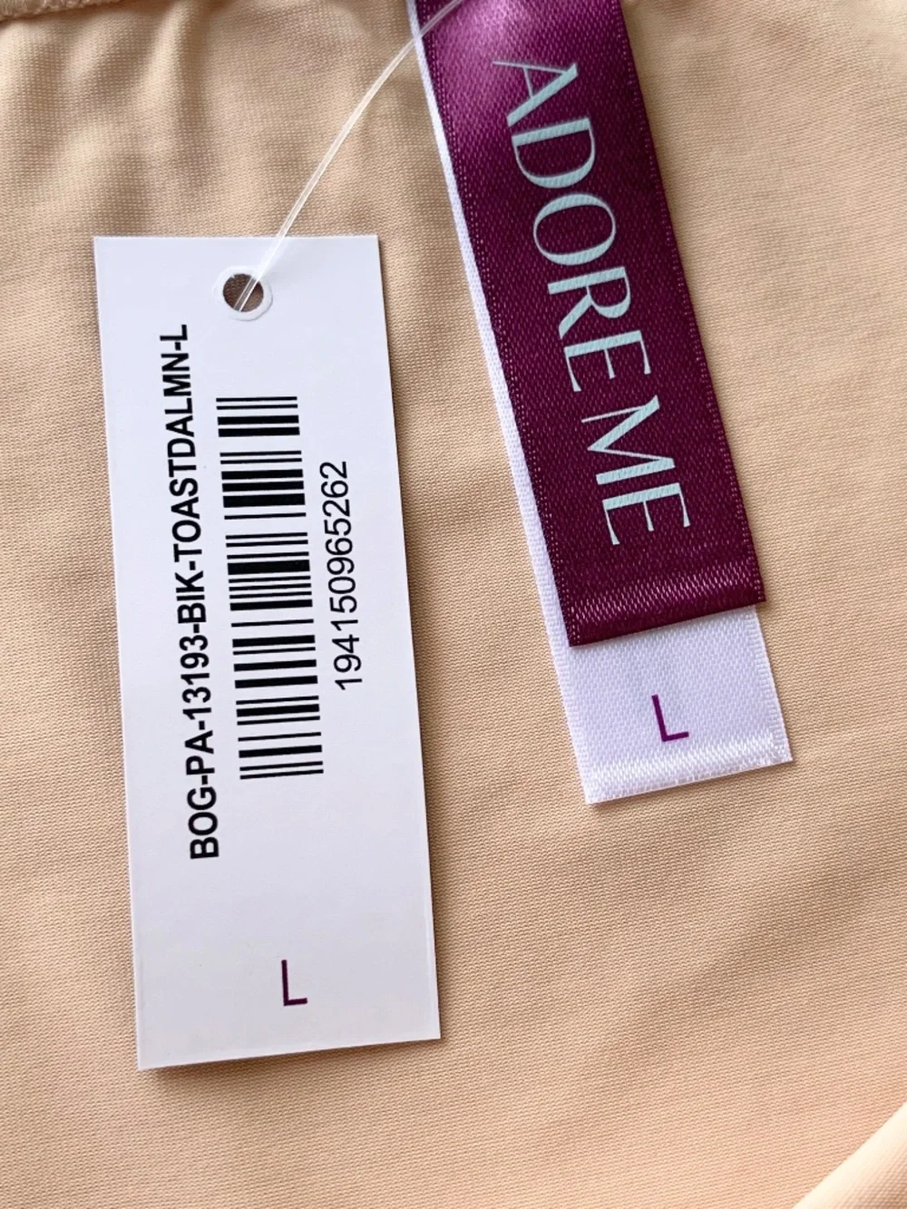 Adore Me Bikini Panties Large New